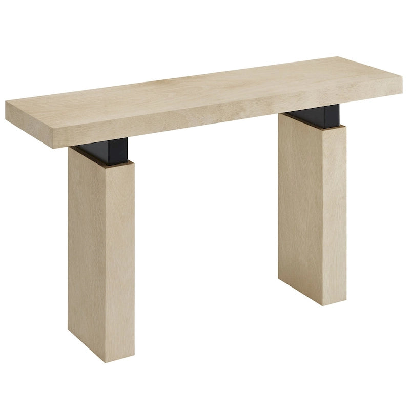 Console rectangulaire en bois Piston 52