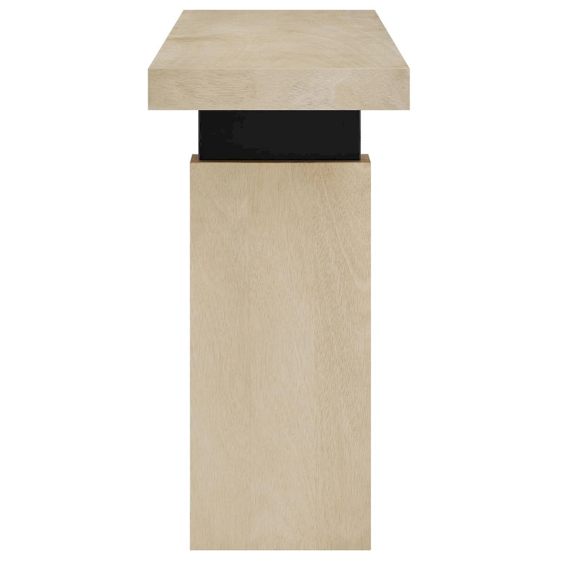 Console rectangulaire en bois Piston 52