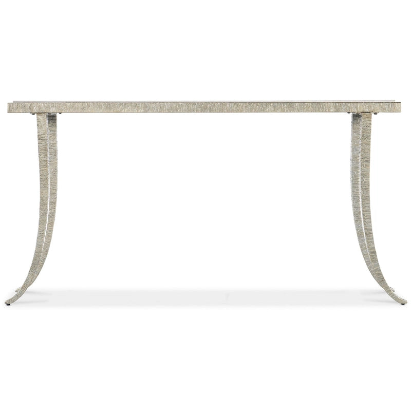 Console en métal Hooker Furniture 628-85669-00 Sabre, plateau en marbre de 14 po de largeur