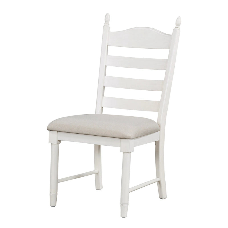 Ensemble de table à manger ronde 5 pièces, ensemble de table et chaises de cuisine en bois massif avec table extensible et 4 chaises rembourrées