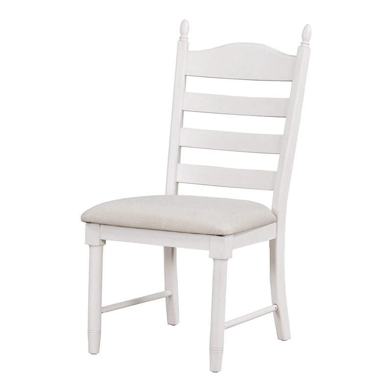 Ensemble de table à manger ronde 5 pièces, ensemble de table et chaises de cuisine en bois massif avec table extensible et 4 chaises rembourrées