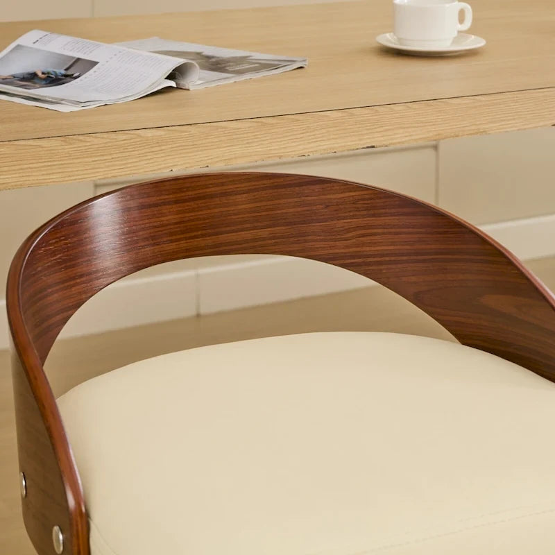 Lot de 2 tabourets de bar hauteur comptoir, chaises de salle à manger avec siège rembourré doux, tabouret de cuisine îlot avec repose-pieds et dossier bas