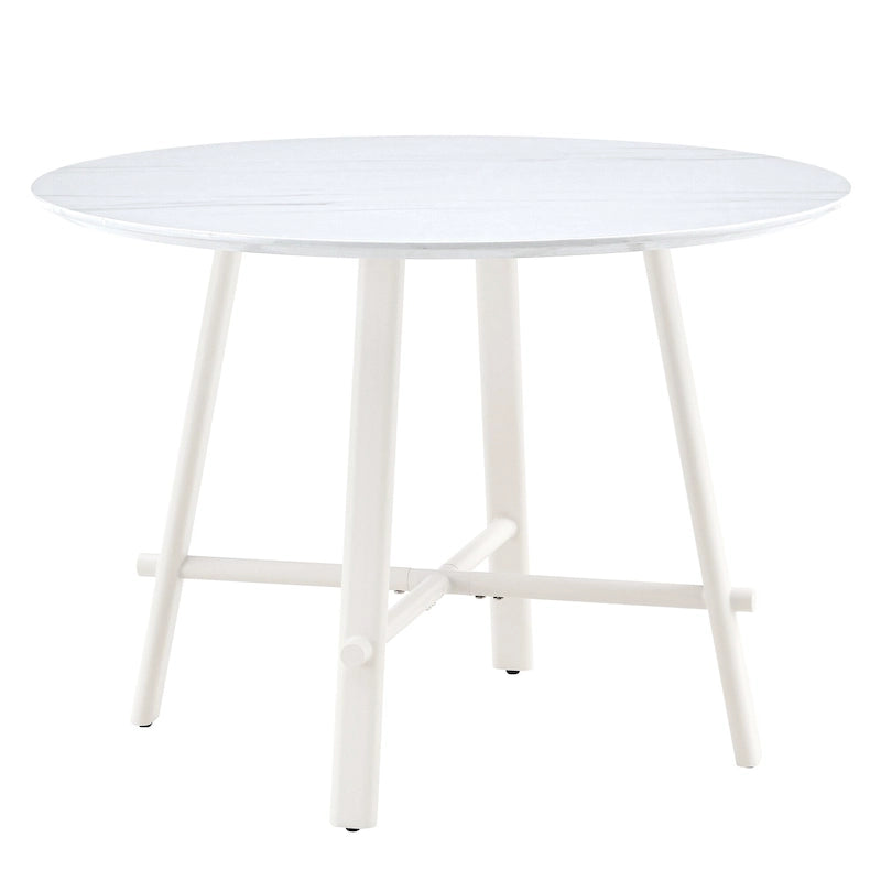 Table à manger ronde minimaliste et moderne 42