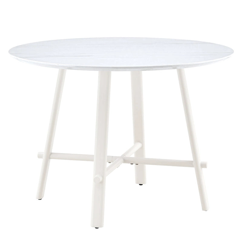 Table à manger ronde minimaliste et moderne 42