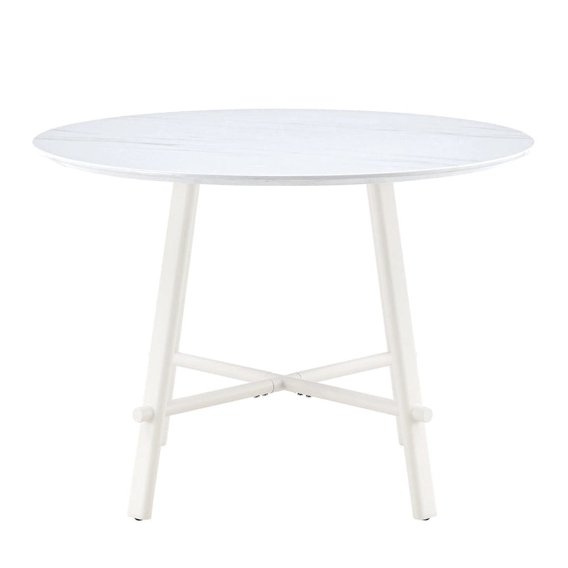 Table à manger ronde minimaliste et moderne 42