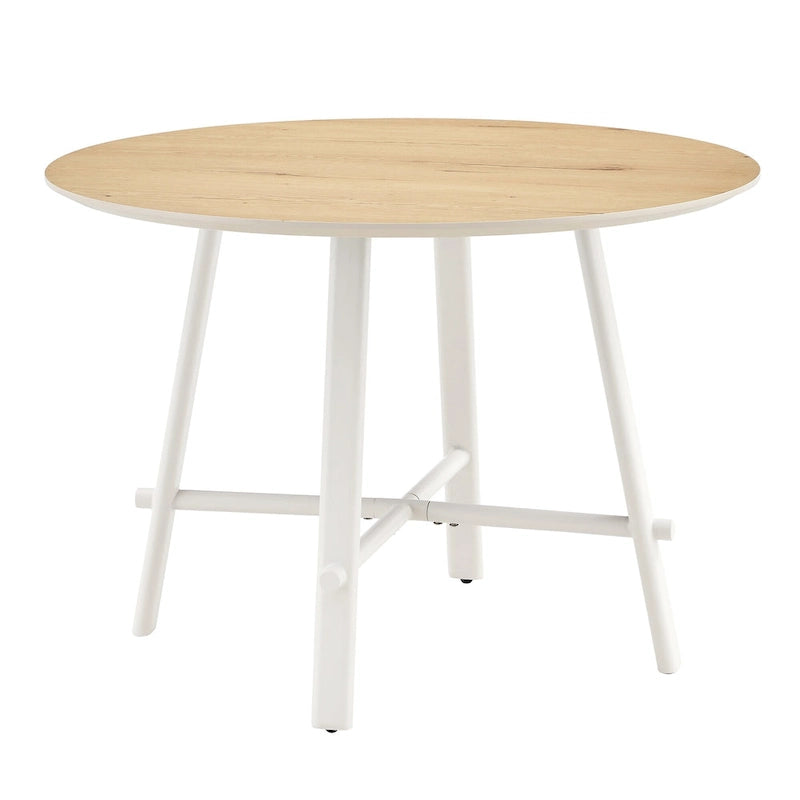 Table à manger ronde minimaliste et moderne 42
