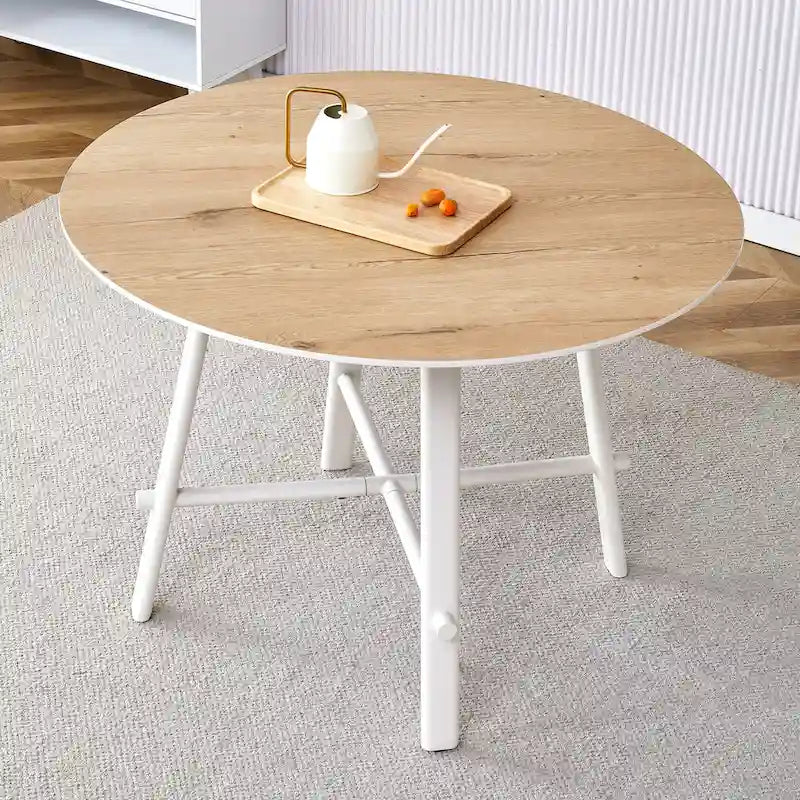 Table à manger ronde minimaliste et moderne 42