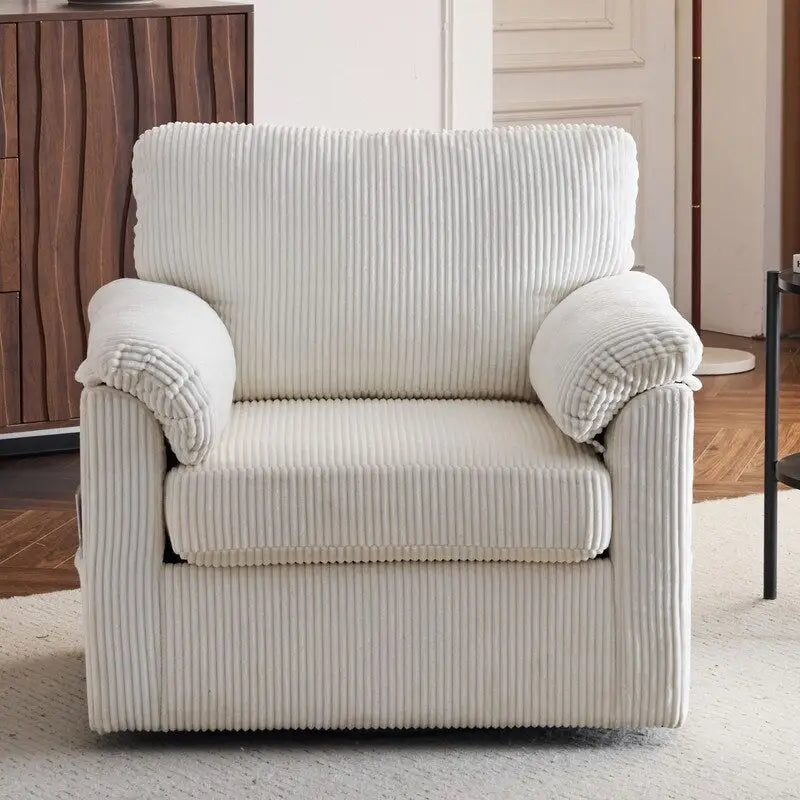 33 Fauteuils Crapaud Individuels en Velours Côtelé