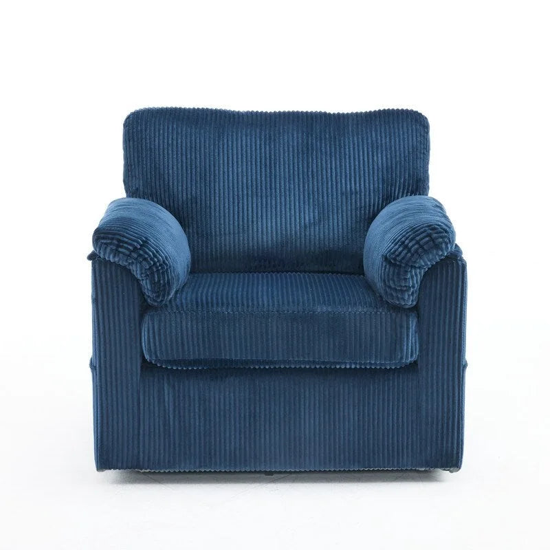 33 Fauteuils Crapaud Individuels en Velours Côtelé