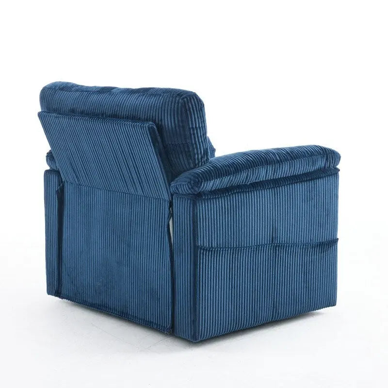 33 Fauteuils Crapaud Individuels en Velours Côtelé