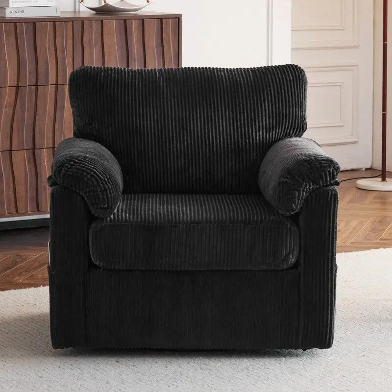 33 Fauteuils Crapaud Individuels en Velours Côtelé