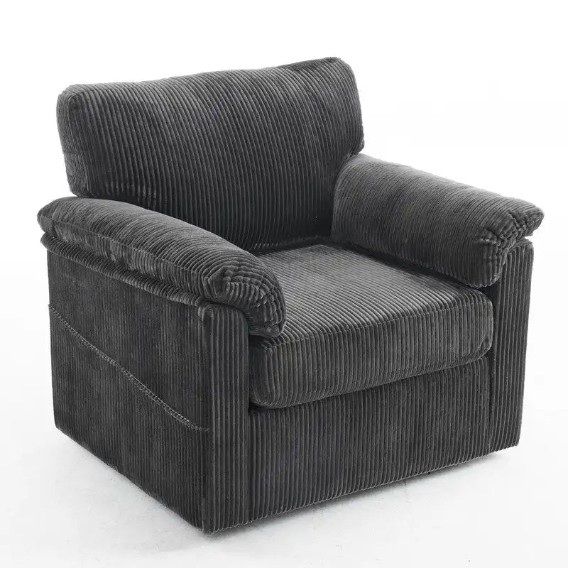 33 Fauteuils Crapaud Individuels en Velours Côtelé