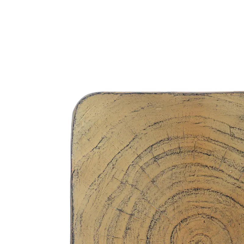 Table d'appoint MGO Twist Shape, aspect bois