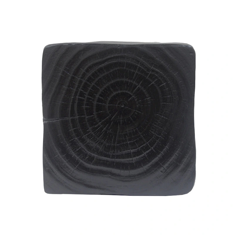 Table d'appoint MGO Twist Shape, aspect bois
