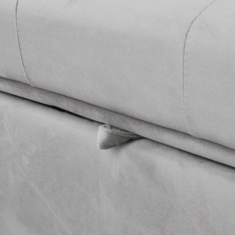 Canapé-lit ottoman pliable multifonctionnel se transformant en chaise longue et en lit simple (capacité 120 kg)