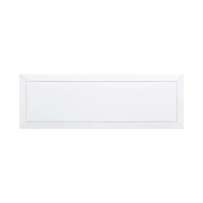 Buffet console de table blanc à 4 tiroirs avec étagère inférieure