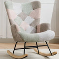 Fauteuil à bascule et planeur Multicolor Teddy 33.4