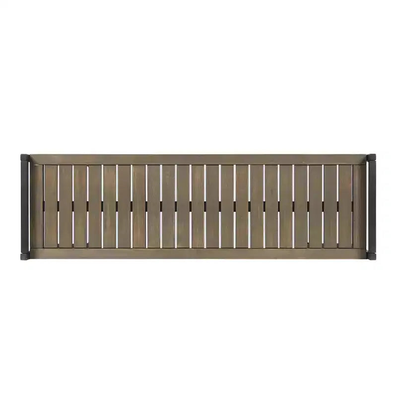 Banc Hopkins en acacia et fer - Christopher Knight Home