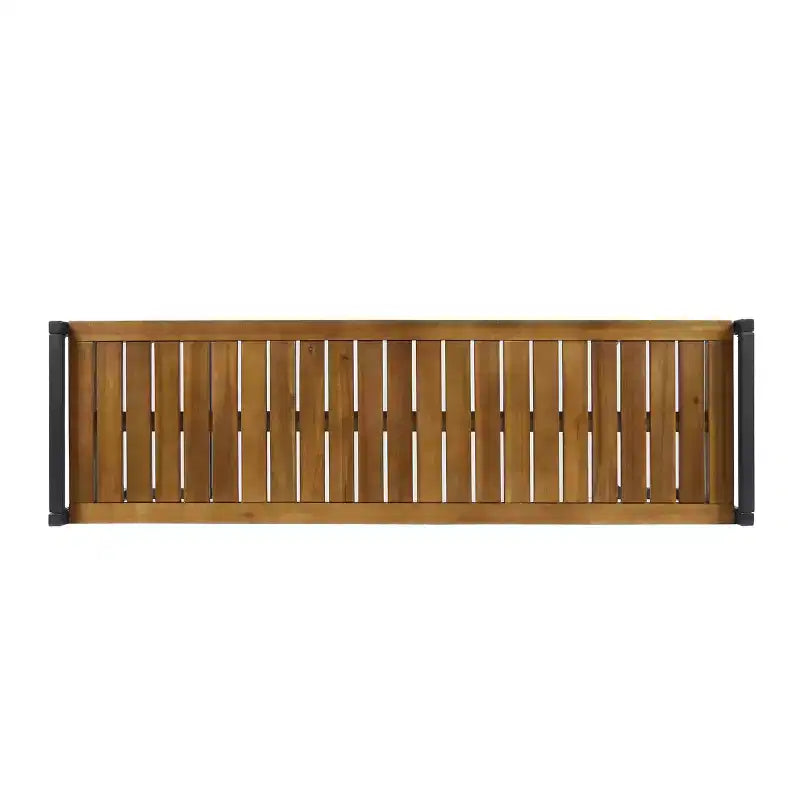 Banc Hopkins en acacia et fer - Christopher Knight Home