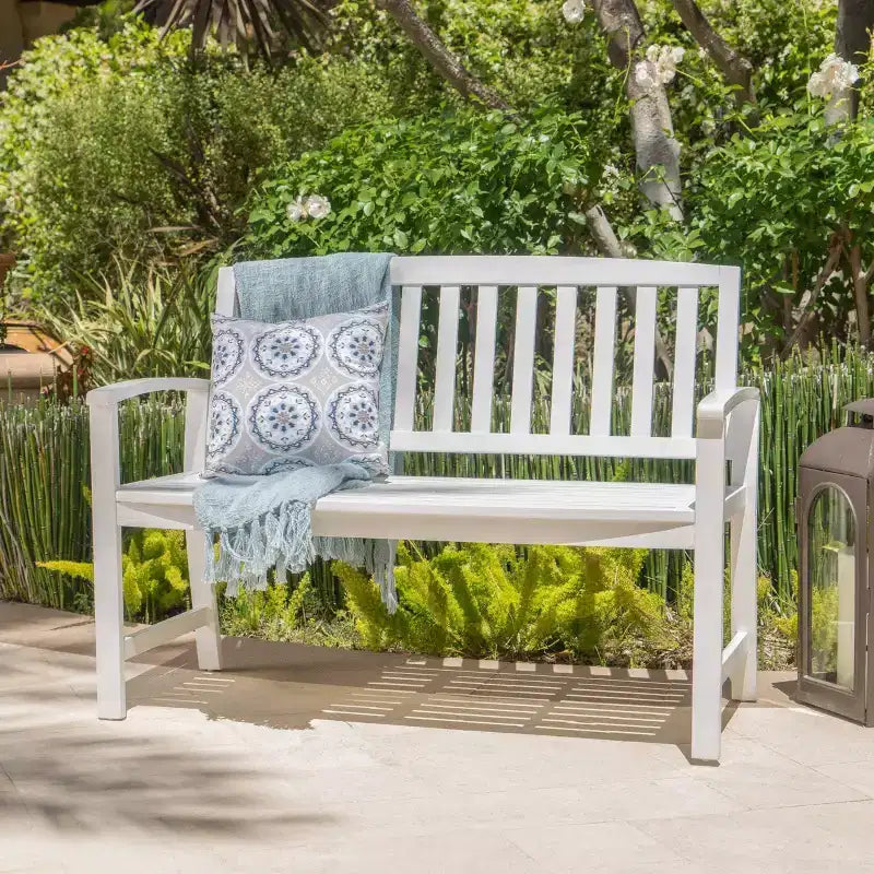 Banc en bois d'acacia Loja - Christopher Knight Home