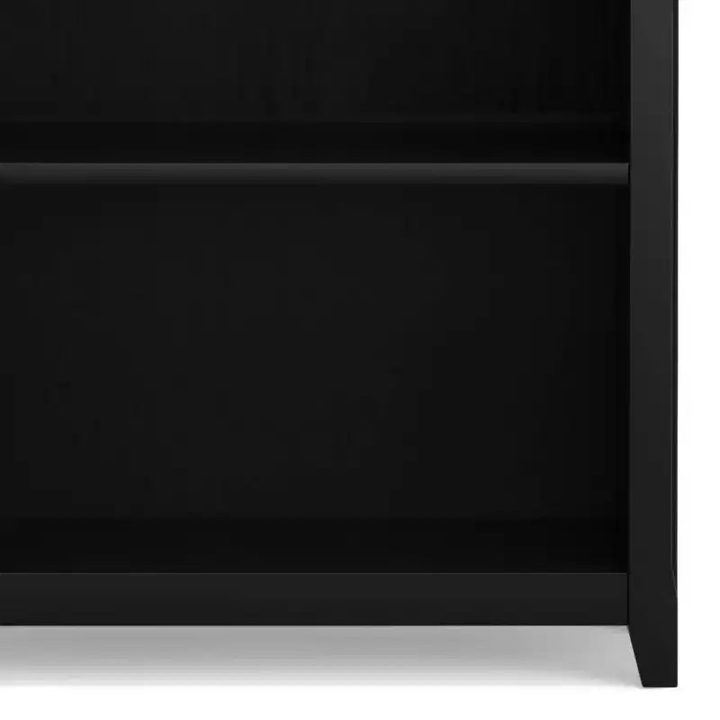 70" Five-Shelf Solid Wood Bookcase - Lacquered Pine, 4 Adjustable Shelves