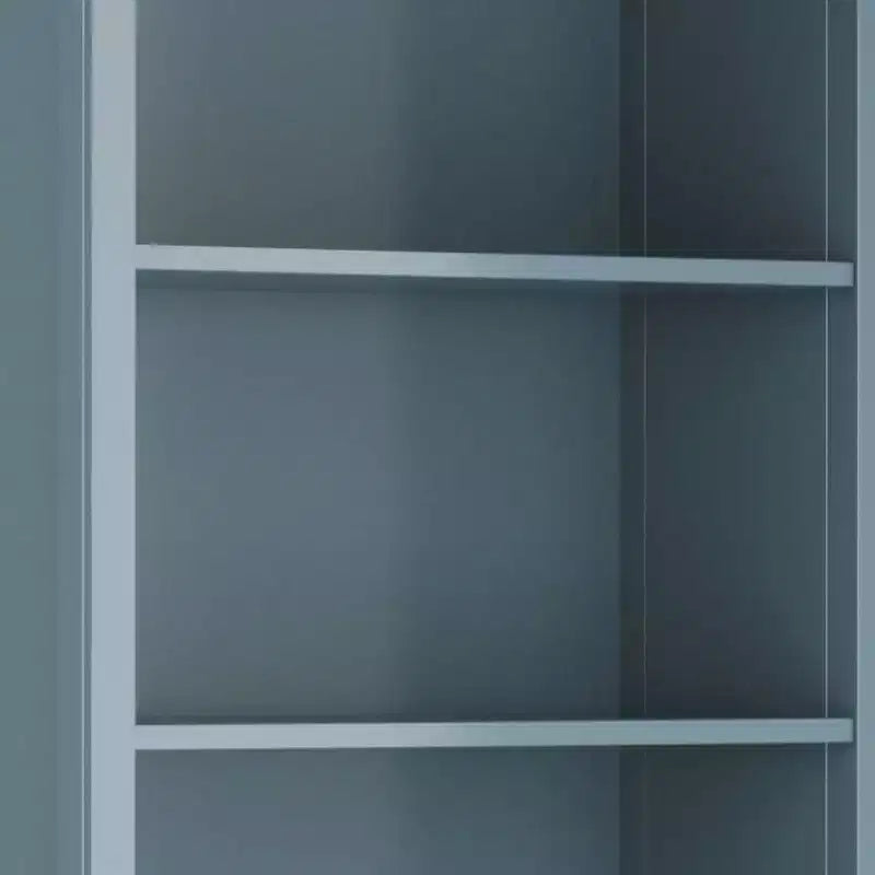 70" Five-Shelf Solid Wood Bookcase - Lacquered Pine, 4 Adjustable Shelves