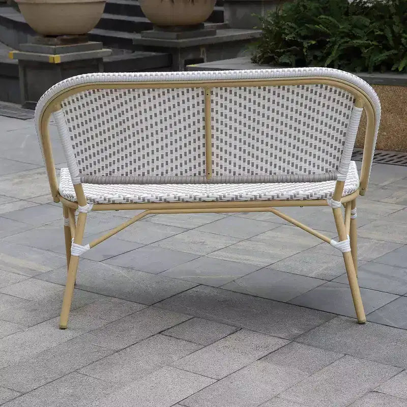 Banc en osier Alertis Patio - miBasics
