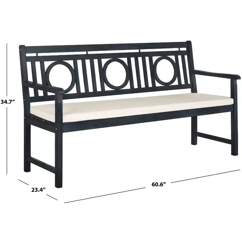 Banc 3 places Montclair - Extérieur - PAT6736 - Safavieh