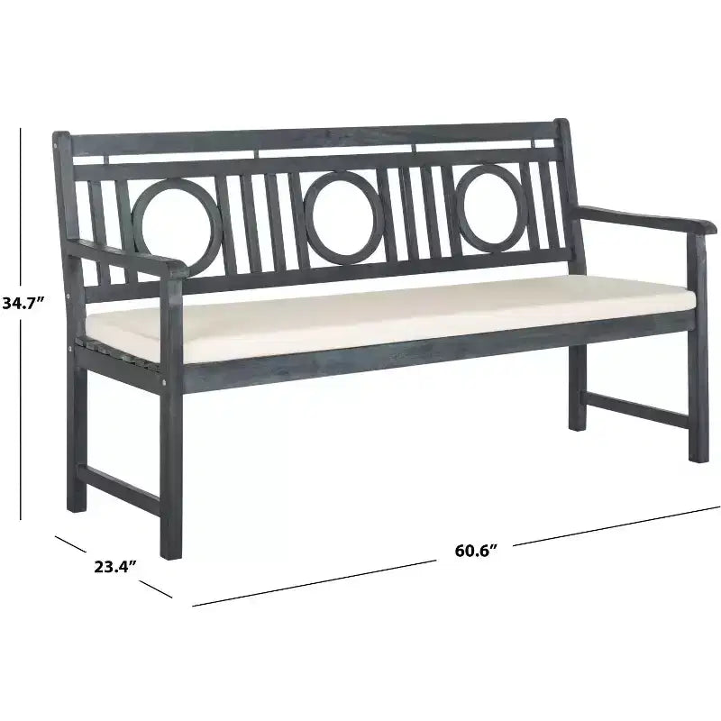 Banc 3 places Montclair - Extérieur - PAT6736 - Safavieh