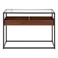 Table console avec rangement