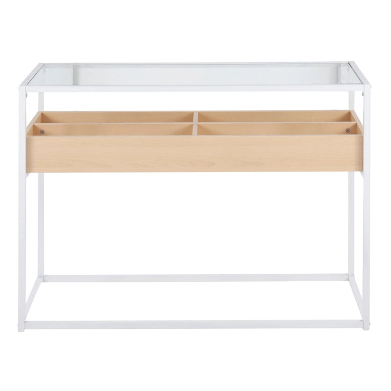 Table console avec rangement