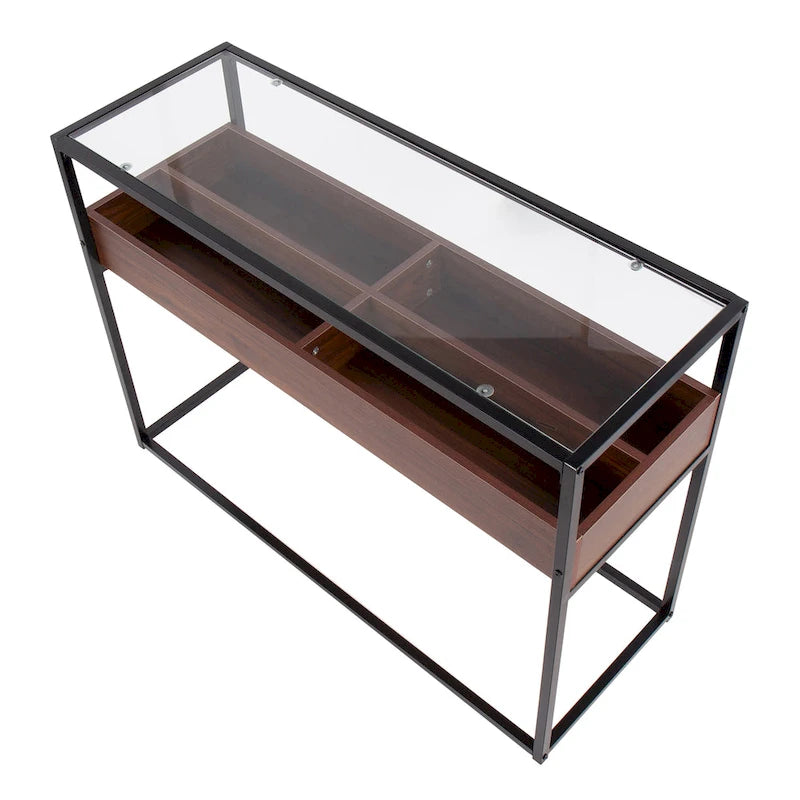 Table console avec rangement