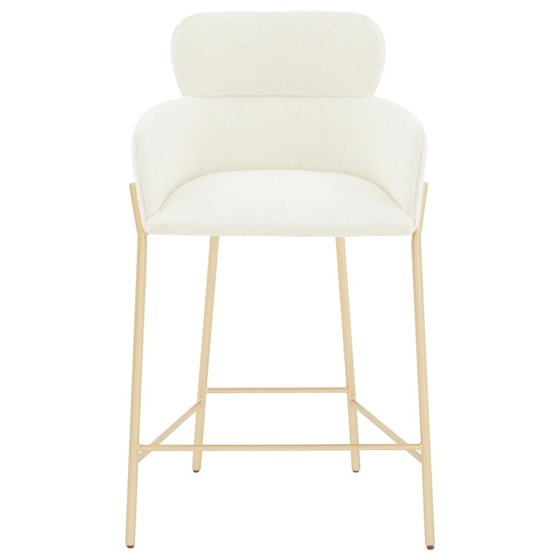 Tabouret de comptoir SAFAVIEH Couture Sejada de 66 cm – 58 cm L x 53 cm P x 96 cm H – 58L x 53P x 96H
