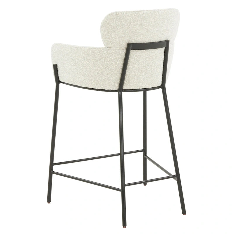 Tabouret de comptoir SAFAVIEH Couture Sejada de 66 cm – 58 cm L x 53 cm P x 96 cm H – 58L x 53P x 96H