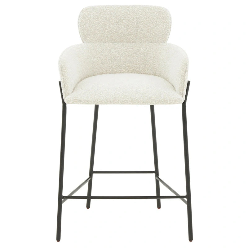 Tabouret de comptoir SAFAVIEH Couture Sejada de 66 cm – 58 cm L x 53 cm P x 96 cm H – 58L x 53P x 96H