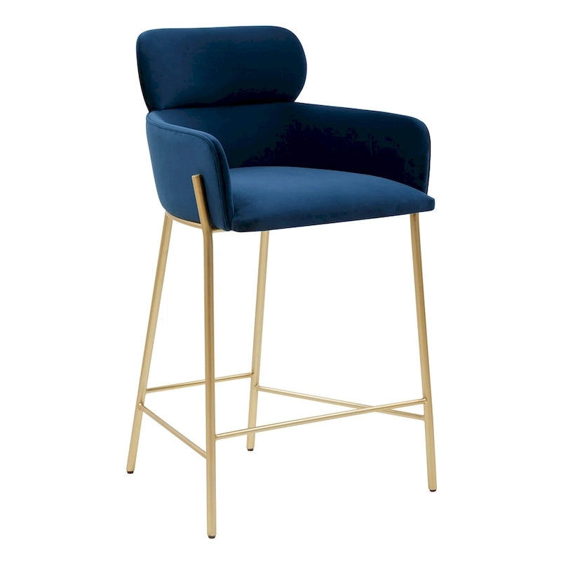 Tabouret de comptoir SAFAVIEH Couture Sejada de 66 cm – 58 cm L x 53 cm P x 96 cm H – 58L x 53P x 96H