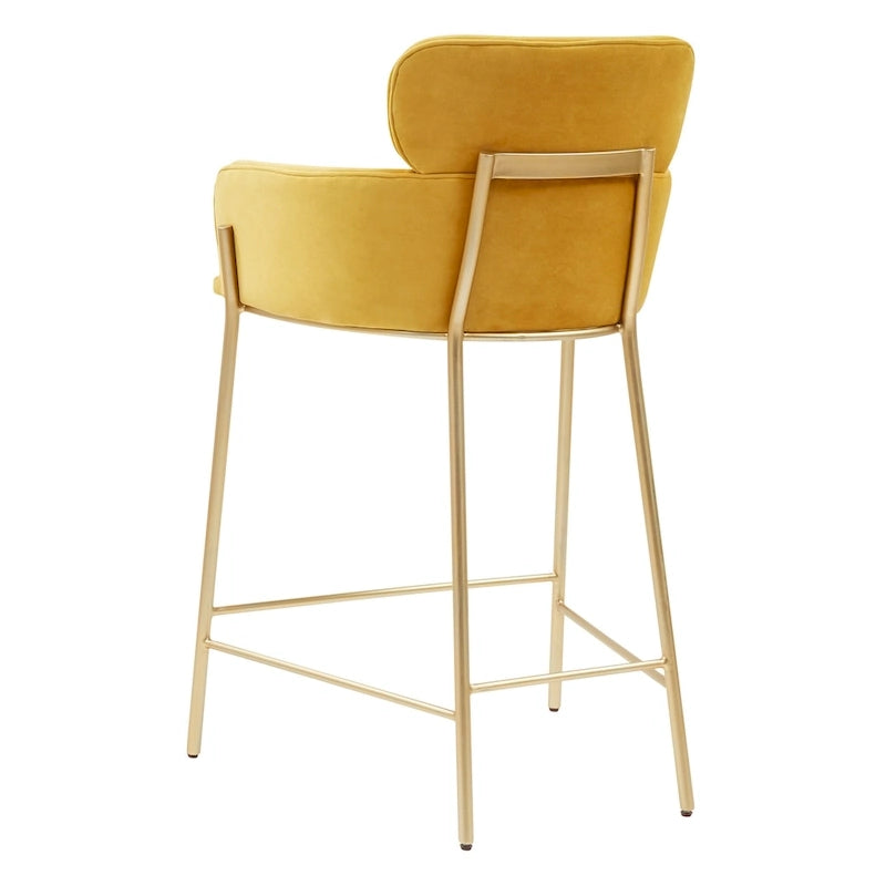 Tabouret de comptoir SAFAVIEH Couture Sejada de 66 cm – 58 cm L x 53 cm P x 96 cm H – 58L x 53P x 96H
