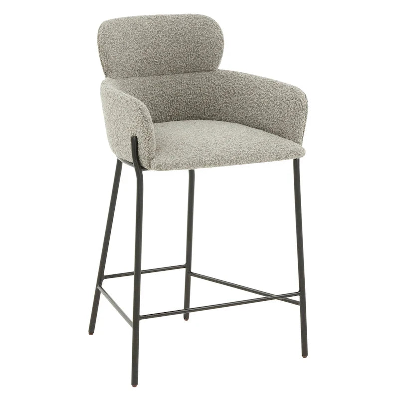 Tabouret de comptoir SAFAVIEH Couture Sejada de 66 cm – 58 cm L x 53 cm P x 96 cm H – 58L x 53P x 96H