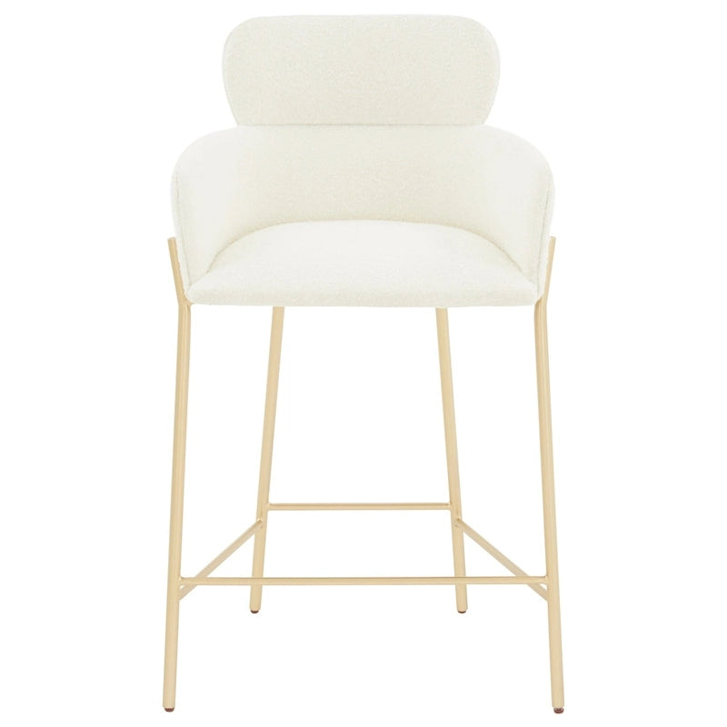 Tabouret de comptoir SAFAVIEH Couture Sejada de 66 cm – 58 cm L x 53 cm P x 96 cm H – 58L x 53P x 96H