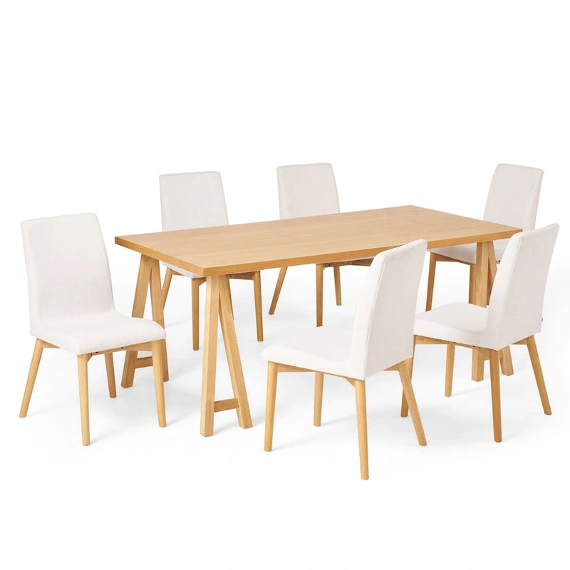 Ensemble de salle à manger 7 pièces Orrin Mid-Century Modern de Christopher Knight Home