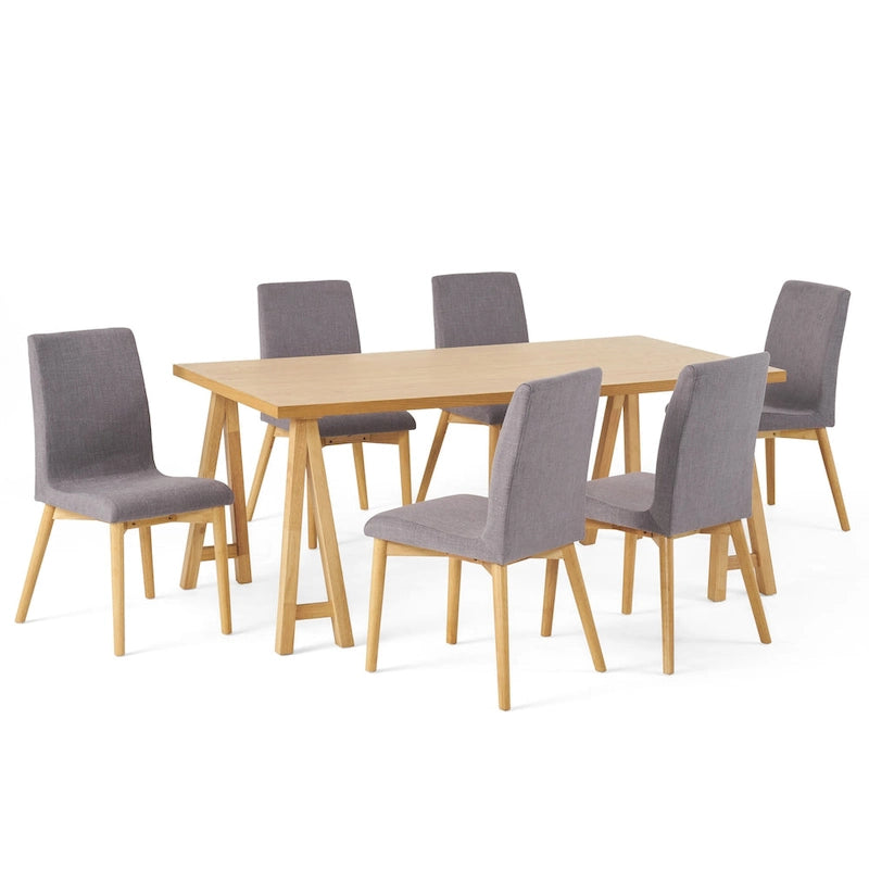 Ensemble de salle à manger 7 pièces Orrin Mid-Century Modern de Christopher Knight Home
