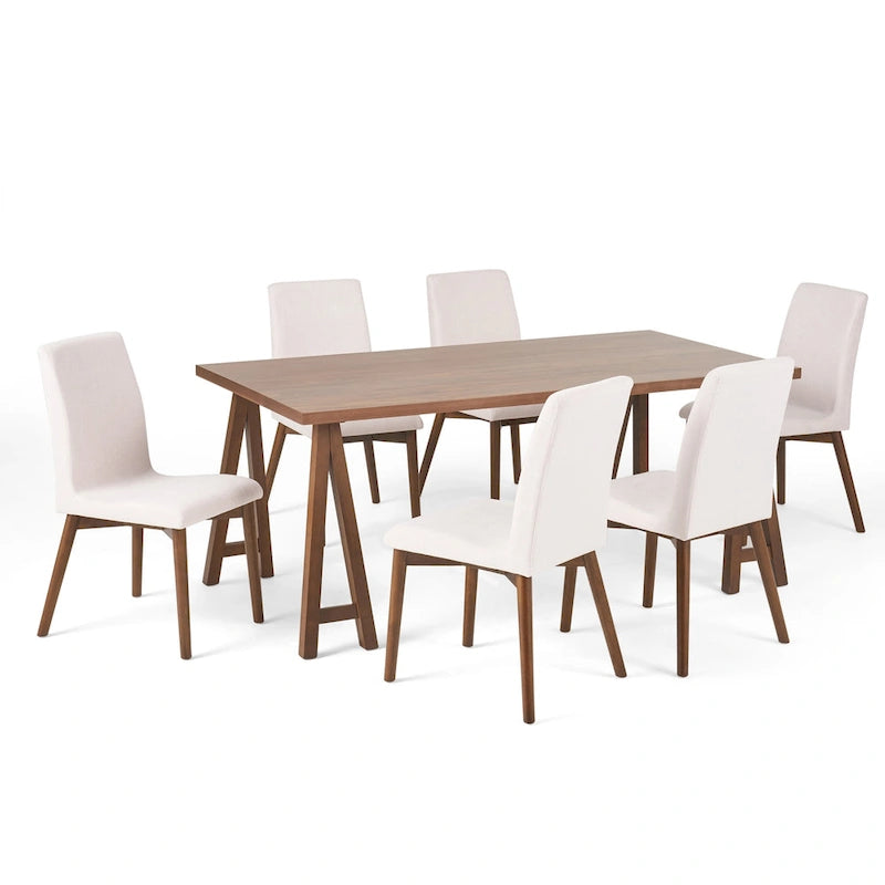 Ensemble de salle à manger 7 pièces Orrin Mid-Century Modern de Christopher Knight Home