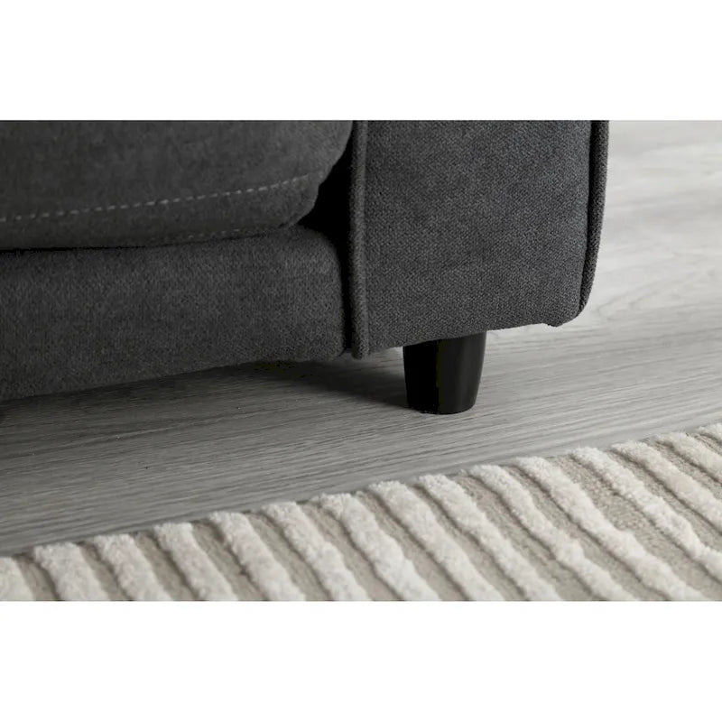 Canapé-lit convertible 3 plis en velours moelleux – 31,10 x 55,00 x 31,00
