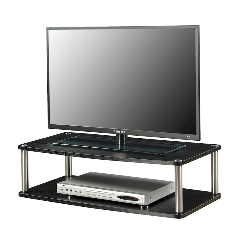 Meuble TV pivotant à double niveau XL Designs2Go de Convenience Concepts pour téléviseurs jusqu'à 37 pouces