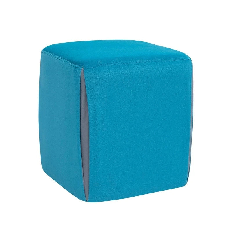 Adeco 14 Petit Repose-Pieds Tabouret Ottoman – Pouf de Siège en Velours