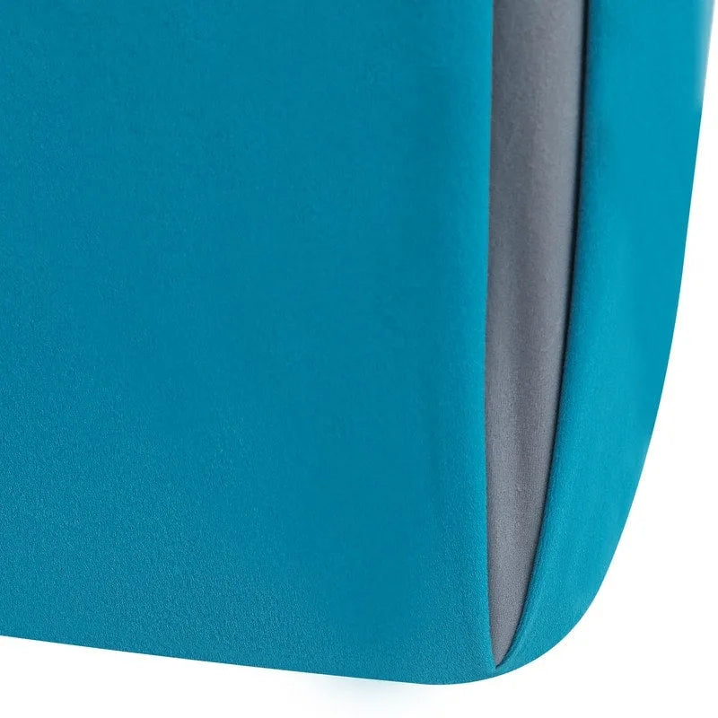 Adeco 14 Petit Repose-Pieds Tabouret Ottoman – Pouf de Siège en Velours