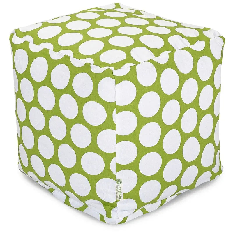 Grand pouf de rangement d'intérieur Majestic Home Goods à pois – Petit