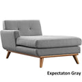 Chaise longue mi-siècle, accoudoir gauche