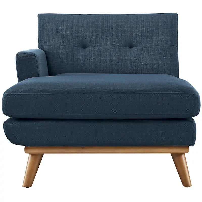 Chaise longue mi-siècle, accoudoir gauche