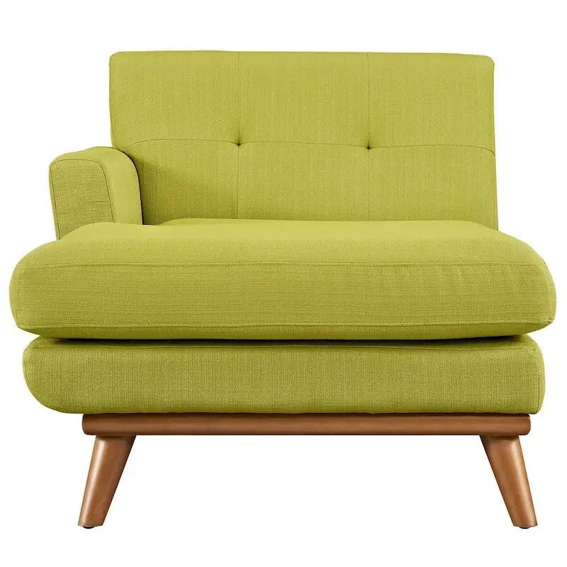 Chaise longue mi-siècle, accoudoir gauche
